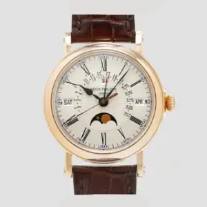 Patek Philippe Patek Philippe Perpetual Calendar 5159R-001 38mm Rose gold Silver