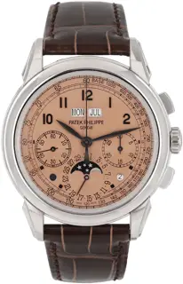 Patek Philippe Patek Philippe Perpetual Calendar Chronograph 5270P-001 41mm Platinum Salmon