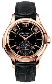 Patek Philippe Patek Philippe Tourbillon Minute Repeater Perpetual Calendar 5207R-001 41mm Rose gold Black