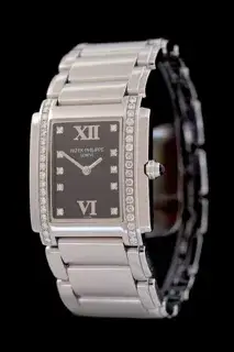 Patek Philippe Patek Philippe Twenty~4 4910 25mm Stainless steel Black