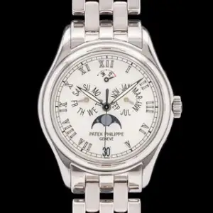Patek Philippe Patek Philippe Annual Calendar 5036/1G 37mm White gold Silver
