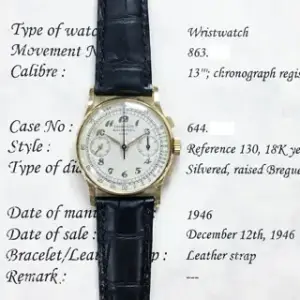 Patek Philippe Patek Philippe Chronograph 130J 18k