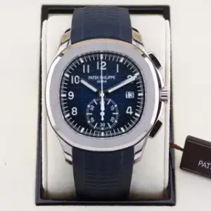 Patek Philippe Patek Philippe Aquanaut 5968G-001 42mm White gold Blue