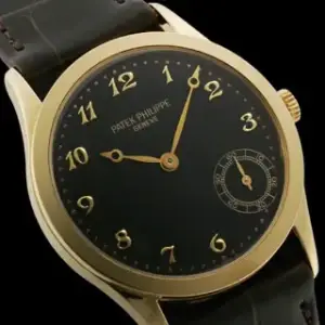 Patek Philippe Patek Philippe Calatrava 5026J-001 33mm Yellow gold Black