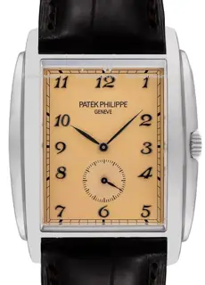 Patek Philippe Patek Philippe Gondolo 5124G-001 33mm White gold Beige