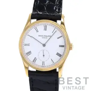 Patek Philippe Patek Philippe Calatrava 3796D-001 30.5mm Yellow gold White