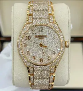 Patek Philippe Patek Philippe Twenty~4 7300/1450R-001 36mm Rose gold Paved