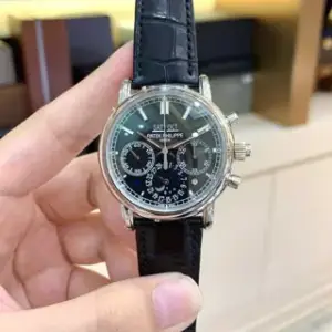 Patek Philippe Patek Philippe Perpetual Calendar Split-Seconds Chronograph 5204P-011 40mm Platinum Black