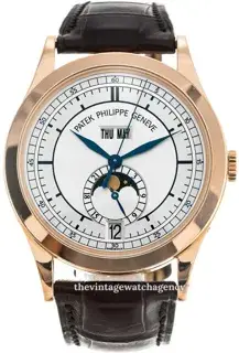 Patek Philippe Patek Philippe Annual Calendar 5396R-001 38mm Rose gold Silver