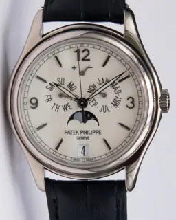 Patek Philippe Patek Philippe Annual Calendar 5146G-001 39mm White gold Cream