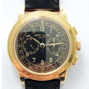 Patek Philippe Patek Philippe Chronograph 5070J-001 42mm Yellow gold Black · 5070J-001