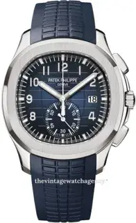 Patek Philippe Patek Philippe Aquanaut 5968G-001 42mm White gold Blue, Price & Market Data