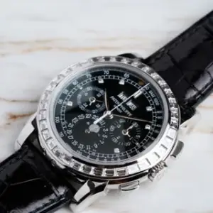 Patek Philippe Patek Philippe Perpetual Calendar Chronograph 5971P-001 40mm Platinum Black