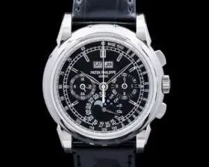 Patek Philippe Patek Philippe Perpetual Calendar Chronograph 5970P-001 40mm Platinum Black