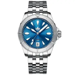 Phoibos PHOIBOS Voyager 200M Automatic Diver Watch PY026B Sunray Blue