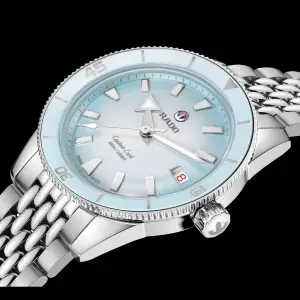 Rado Captain Cook 39mm Gradient Turquoise