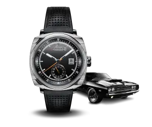 Rec Watches The V-EIGHT Raven Black | Inspired By The Golden Age Of American Muscle Cars | REC Watches