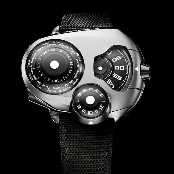 Spaceone WorldTimer (Silver)