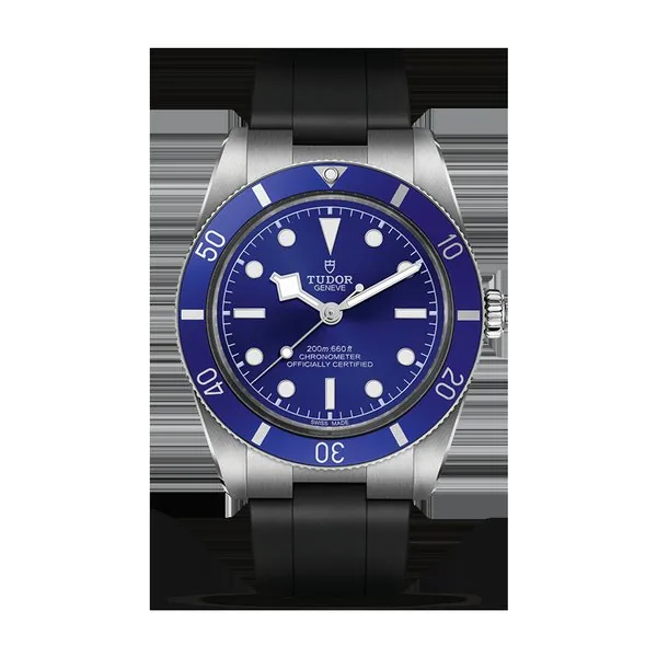 TUDOR Black Bay 54 37mm Blue Dial Rubber Strap