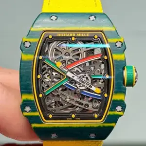 Richard Mille Richard Mille RM 67-02 RM67-02 38.5mm Carbon fiber and Quartz TPT Skeletonized