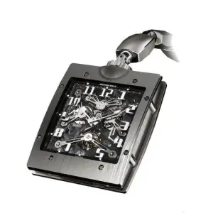 Richard Mille Richard MilleManual Winding Tourbillon 18K White Gold Men's Pocket Watch