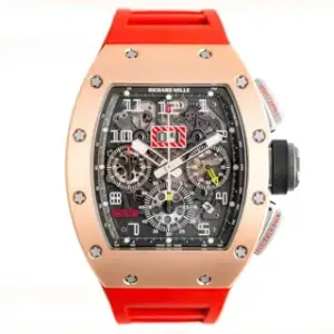 Richard Mille Richard Mille RM 011 RM011 50mm Rose gold Skeletonized