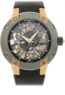 Richard Mille Richard Mille RM 033 RM 033 45.7mm Rose gold and Titanium Skeletonized