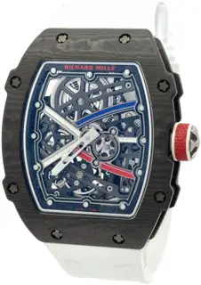 Richard Mille Richard Mille RM 67-02 RM67-02 38.7mm Carbon fiber and Quartz TPT Skeletonized