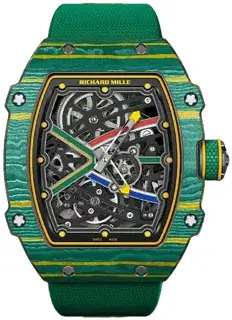 Richard Mille Richard Mille RM 67-02 38.5mm Carbon fiber and Quartz TPT Skeletonized