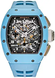 Richard Mille Richard Mille RM 011 RM-011-FM 42.7mm Ceramic and Titanium Skeletonized