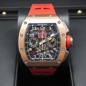 Richard Mille Richard Mille RM 011RM11-FM Felipe Massa Chronograph Rose Gold 50mm Openworked Dial