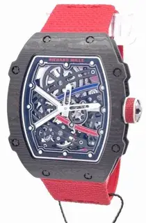 Richard Mille Richard Mille RM 67-02 RM 67-02 38.5mm Carbon fiber Skeletonized