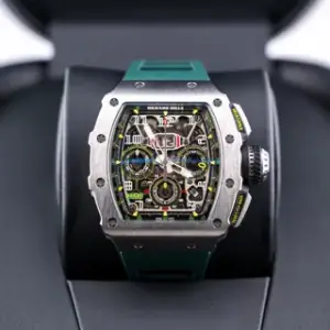 Richard Mille Richard Mille RM 011 RM 11-03 TI 50mm Titanium Skeletonized