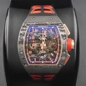 Richard Mille Richard Mille RM 011 RM 011 42.7mm Carbon fiber and Rose gold Skeletonized