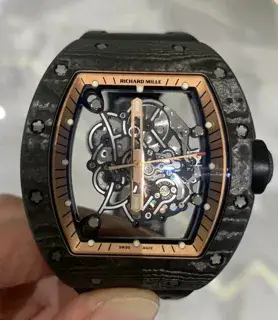 Richard Mille Richard Mille RM 055 RM055 42mm Carbon fiber clear
