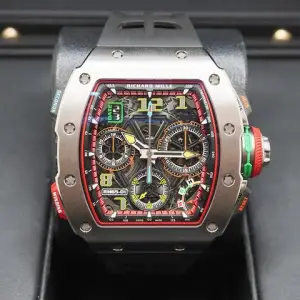 Richard Mille Richard MilleRM65-01 Automatic Winding Titanium Split Chronograph Openworked Dial