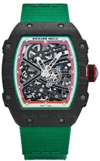 Richard Mille Richard Mille RM 67-02 RM67-02 38.5mm Carbon fiber