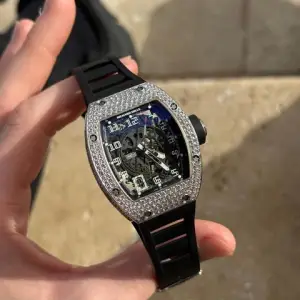 Richard Mille Richard Mille RM 010Aftermarket Diamonds Factory Case And Movement.