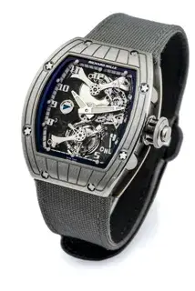 Richard Mille Richard Mille RM 014 RM014 AH WG 38mm White gold Skeletonized