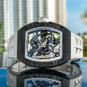 Richard Mille Richard Mille RM 055Bubba Watson 'White Legend' 42.7 mm x 50 mm