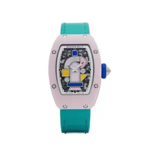 Richard Mille Richard Mille RM 0707-01 'Ladies' Coloured Ceramics Blush Pink Limited Edition