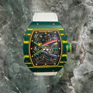 Richard Mille Richard Mille RM 67-02 RM 67-02 38.7mm Carbon fiber and Quartz TPT Skeletonized, Price & Market Data