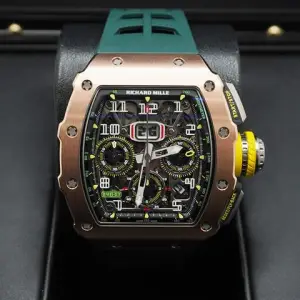 Richard Mille Richard Mille RM 011Chronograph RM11-03 RG/TI 50mm Openworked Dial