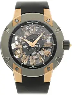 Richard Mille Richard Mille RM 033 RM033 AMTI SEA 45.5mm Rose gold and Titanium Skeletonized