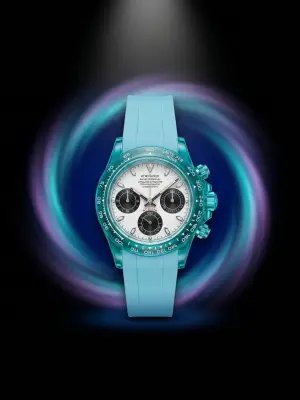 Ritmo Mundo Acqua Automatic Sapphire Turquoise 39 mm