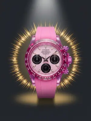 Ritmo Mundo Acqua Automatic Sapphire Pink 39 mm