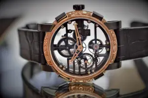 RJ Romain Jerome Skylab 48 Red Engraved