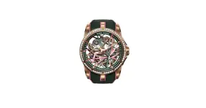 Roger Dubuis Excalibur Blacklight Monobalancier Pink Gold Watch RDDBEX1039 | Roger Dubuis