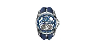 Roger Dubuis Excalibur Double Tourbillon Cobalt Watch RDDBEX1109 | Roger Dubuis