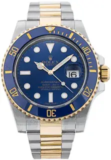 Rolex Rolex Submariner 116613 LB 40mm Stainless steel Blue
